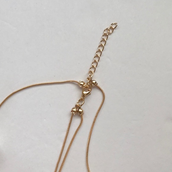 SOLD OUT Classy Long Pearl Like Chain Necklace - Picture 4 of 8